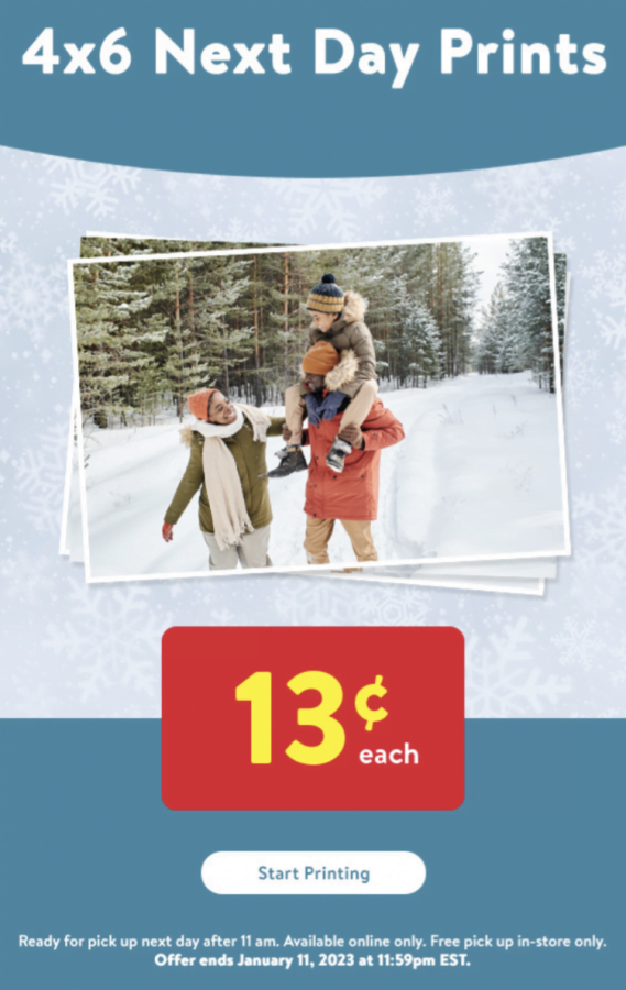 Walmart Photo Center 2 Next Day Prints Free Stuff App