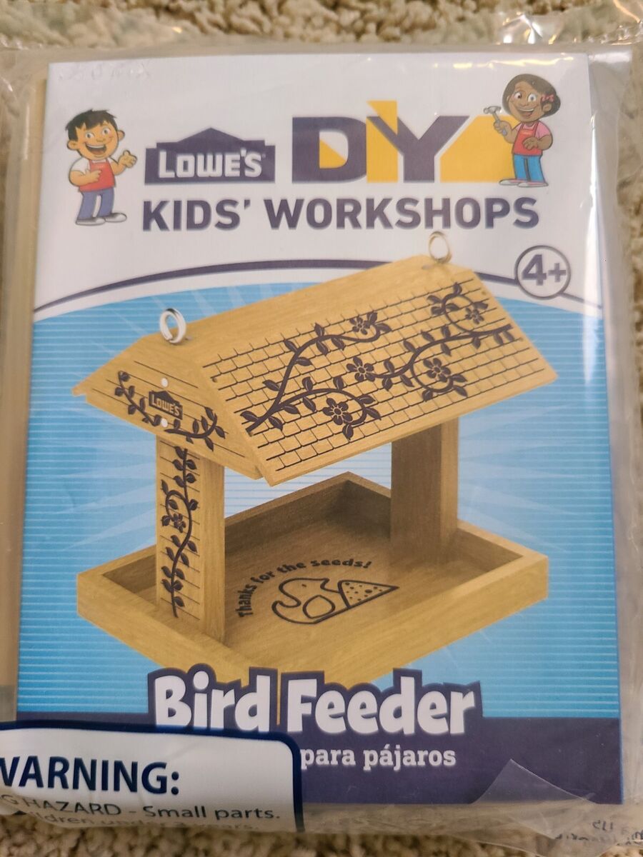 Lowe’s Kids DIY Flower Bird Feeder Free Stuff App